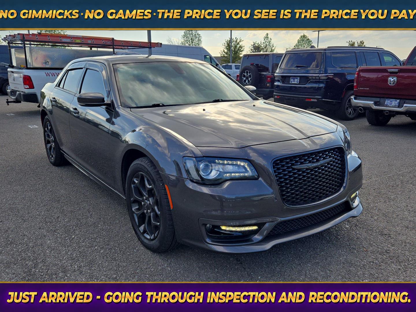 Gray (Granite Crystal Metallic Clearcoat) 2022 Chrysler 300 Sedan All-Wheel Drive 8-Speed Automatic