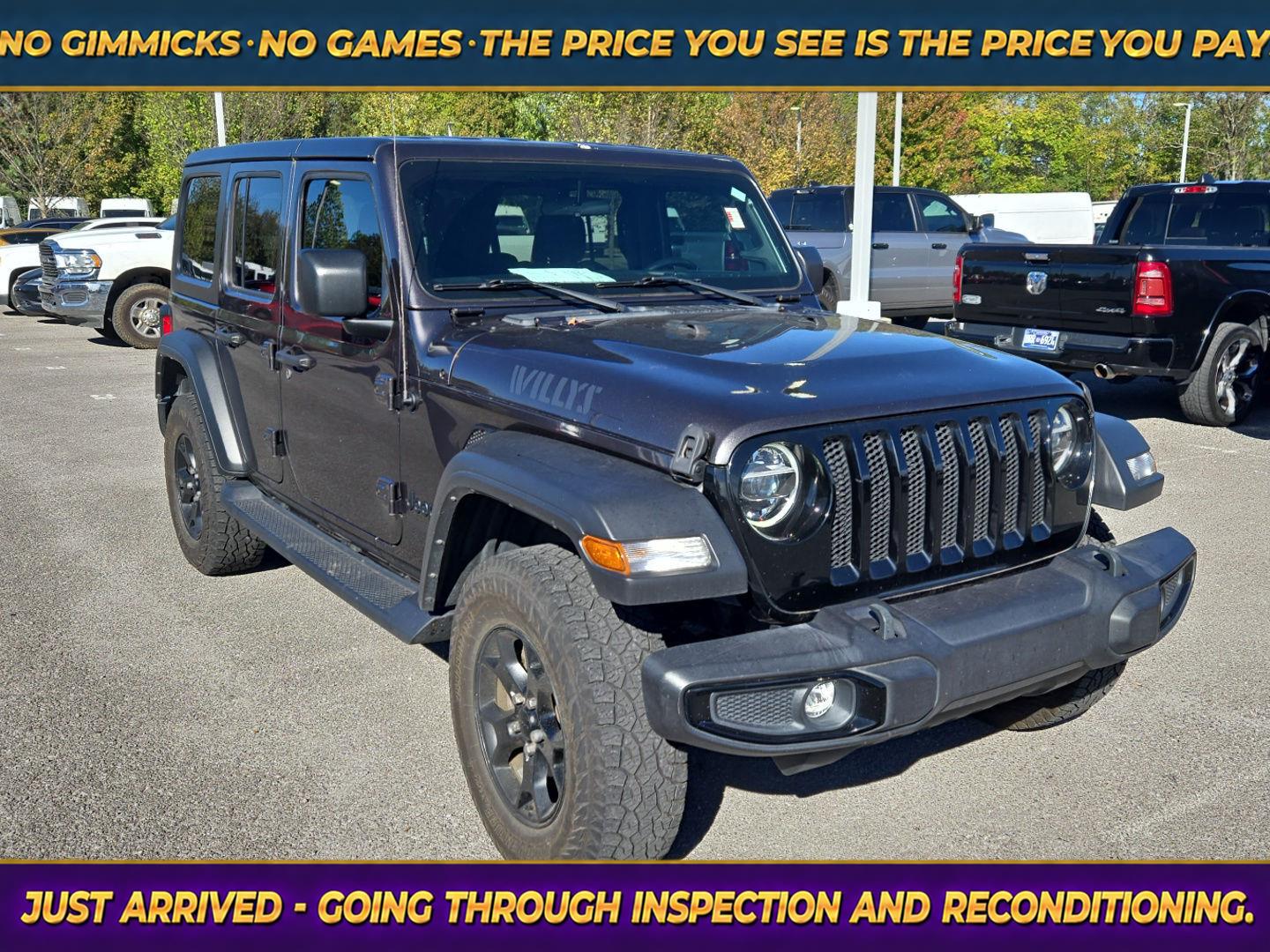 2021 Jeep Wrangler Unlimited Willys 4WD
