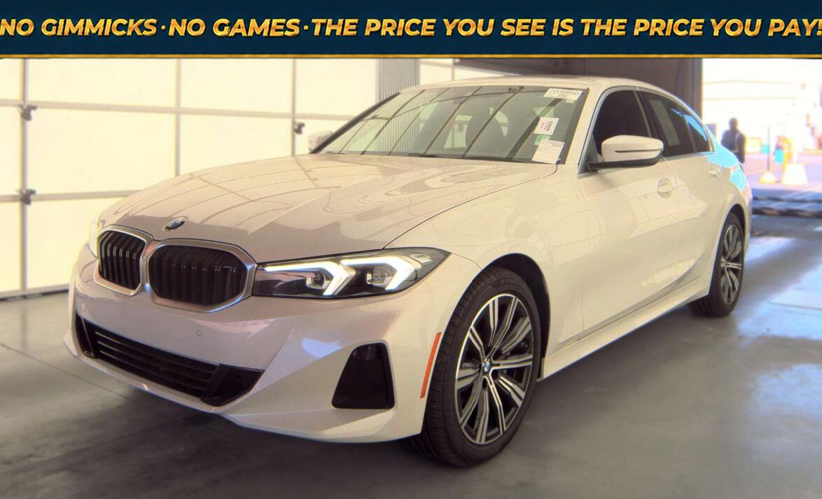 Mineral White Metallic 2025 BMW 3 Series Sedan All-Wheel Drive Automatic