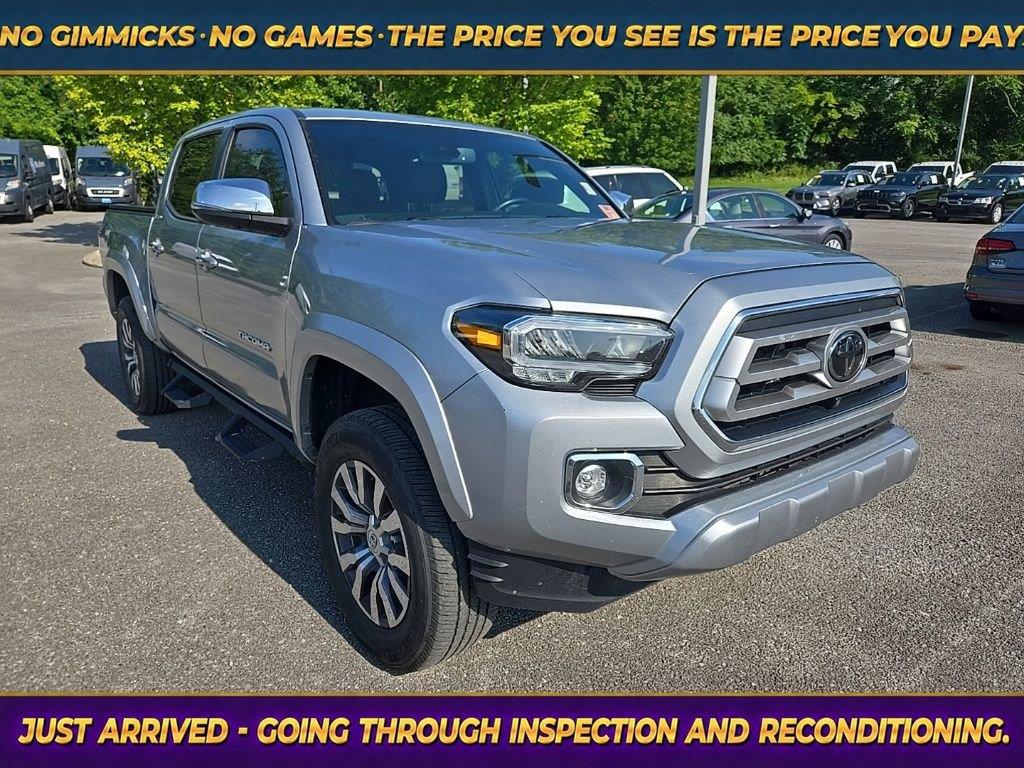 Celestial Silver Metallic 2023 Toyota Tacoma Pickup Truck Four-Wheel Drive 6-Speed Automatic