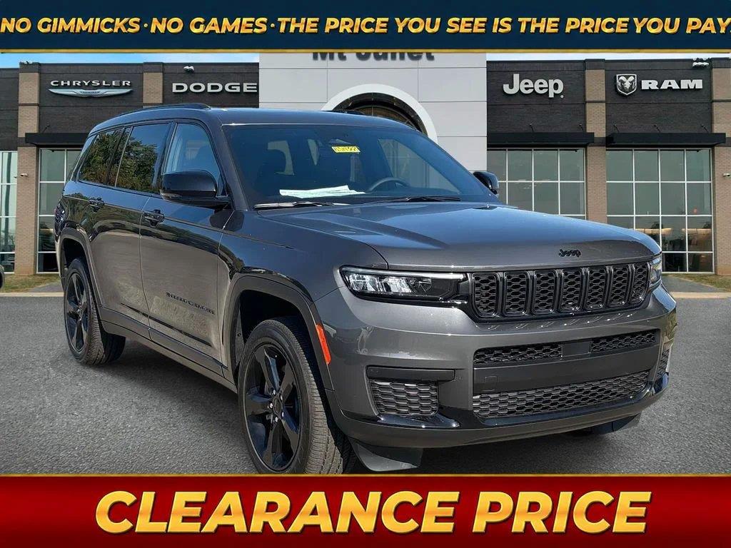 Baltic Gray Metallic Clearcoat 2025 Jeep Grand Cherokee L SUV / Crossover Four-Wheel Drive 8-Speed Automatic