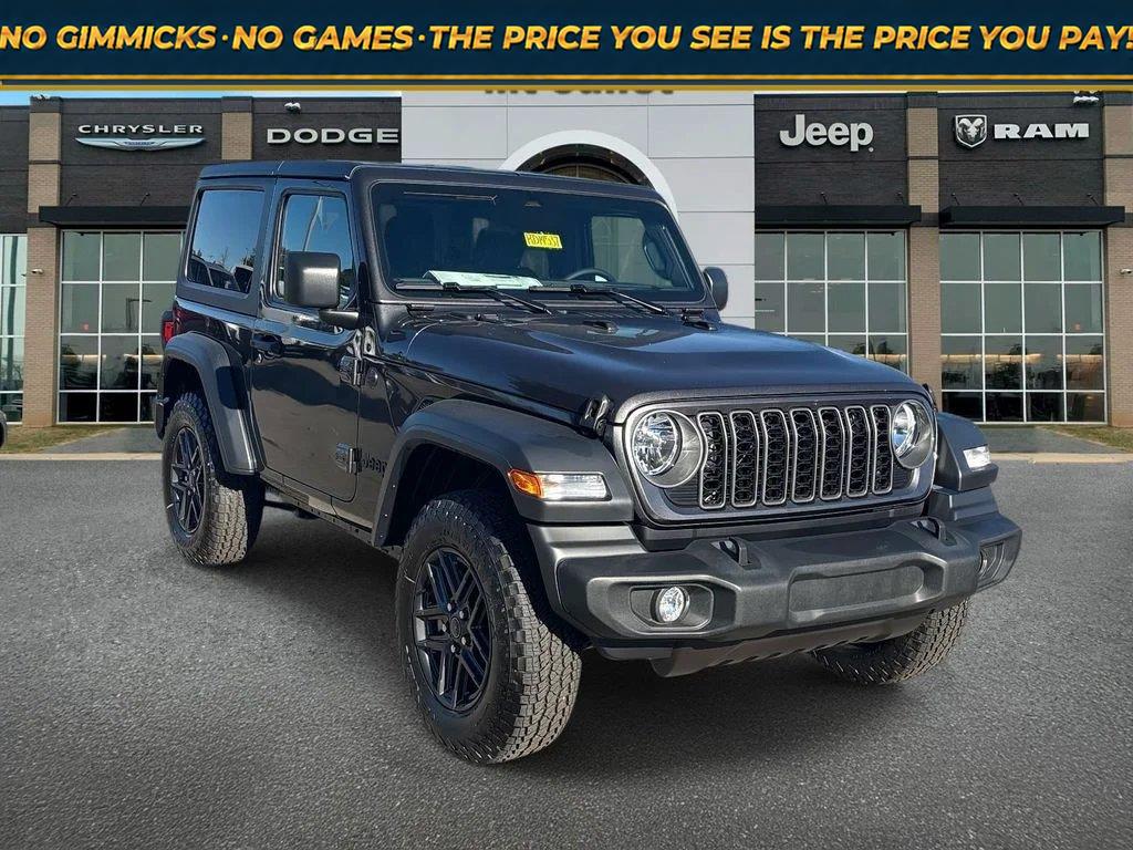 Gray (Granite Crystal Metallic Clearcoat) 2026 Jeep Wrangler SUV / Crossover Four-Wheel Drive 8-Speed Automatic