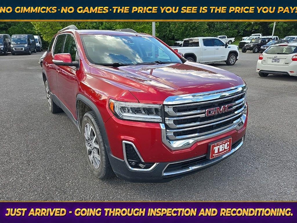 Cayenne Red Tintcoat 2021 GMC Acadia SUV / Crossover Front-Wheel Drive 9-Speed Automatic