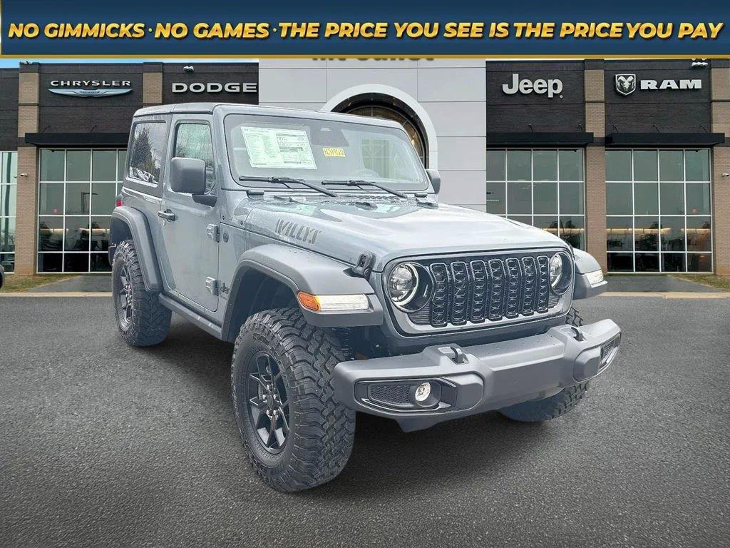 Anvil Clearcoat 2026 Jeep Wrangler SUV / Crossover Four-Wheel Drive 8-Speed Automatic