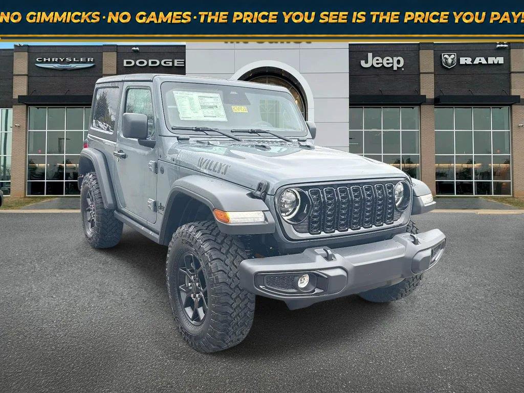 Anvil Clearcoat 2026 Jeep Wrangler SUV / Crossover Four-Wheel Drive 8-Speed Automatic