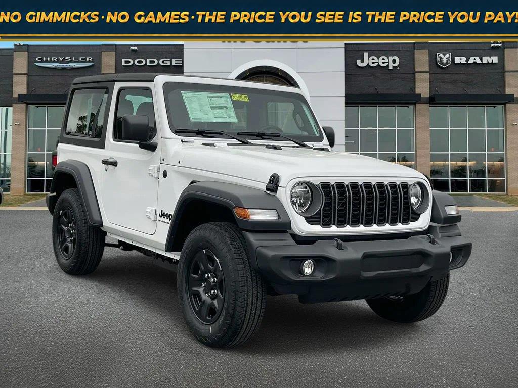 White 2026 Jeep Wrangler SUV / Crossover Four-Wheel Drive 8-Speed Automatic