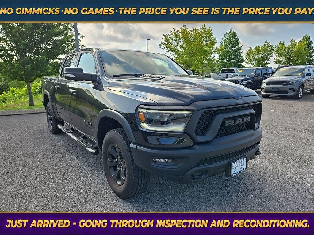 Black 2022 RAM 1500 Pickup Truck Four-Wheel Drive Automatic