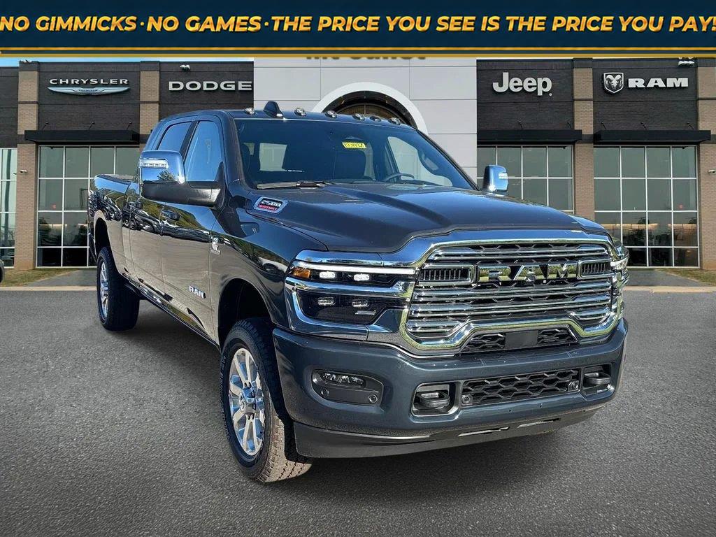 Forged Blue Metallic 2026 RAM 2500 Pickup Truck Four-Wheel Drive 8-Speed Automatic