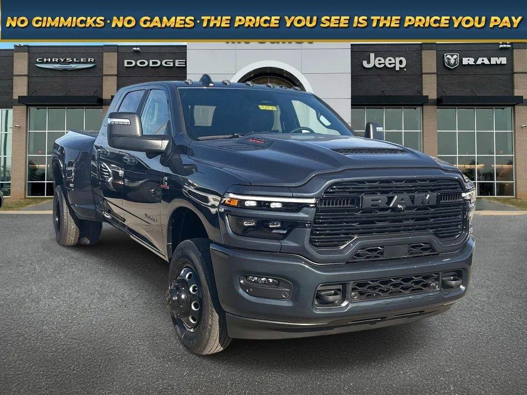 Forged Blue Metallic 2026 RAM 3500 Pickup Truck Four-Wheel Drive 8-Speed Automatic