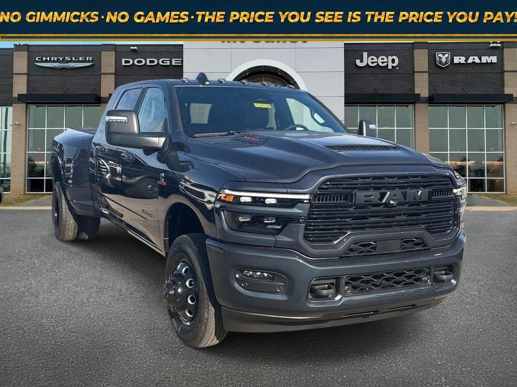 Forged Blue Metallic 2026 RAM 3500 Pickup Truck Four-Wheel Drive 8-Speed Automatic