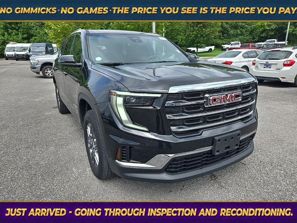 Black (Ebony Twilight Metallic) 2025 GMC Acadia SUV / Crossover Four-Wheel Drive 8-Speed Automatic