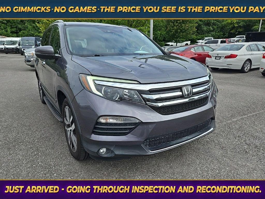 Gray (Modern Steel Metallic) 2016 Honda Pilot SUV / Crossover All-Wheel Drive 9-Speed Automatic