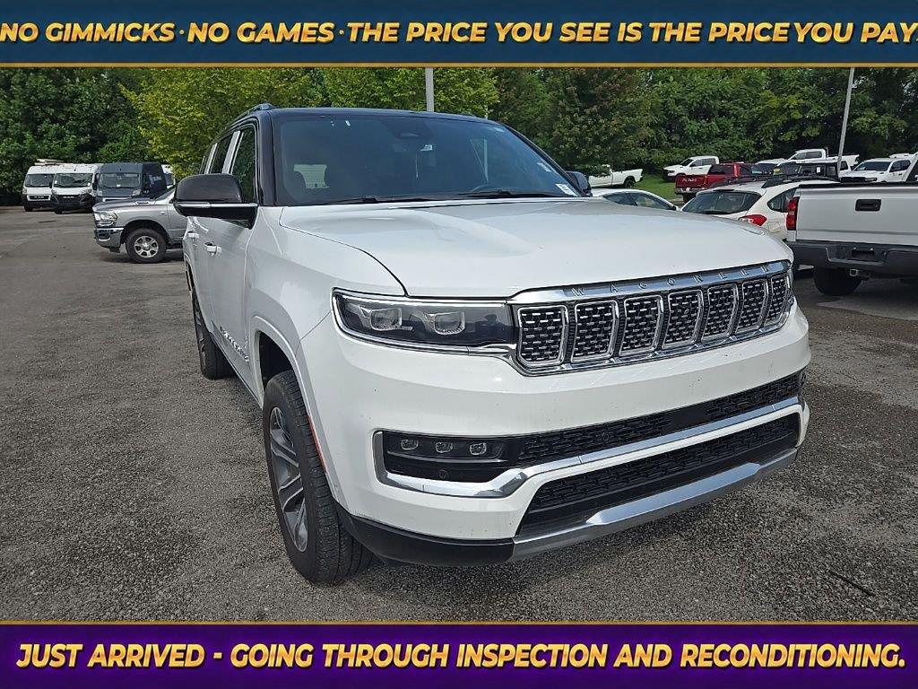 Bright White Clearcoat 2023 Jeep Grand Wagoneer SUV / Crossover Four-Wheel Drive 8-Speed Automatic