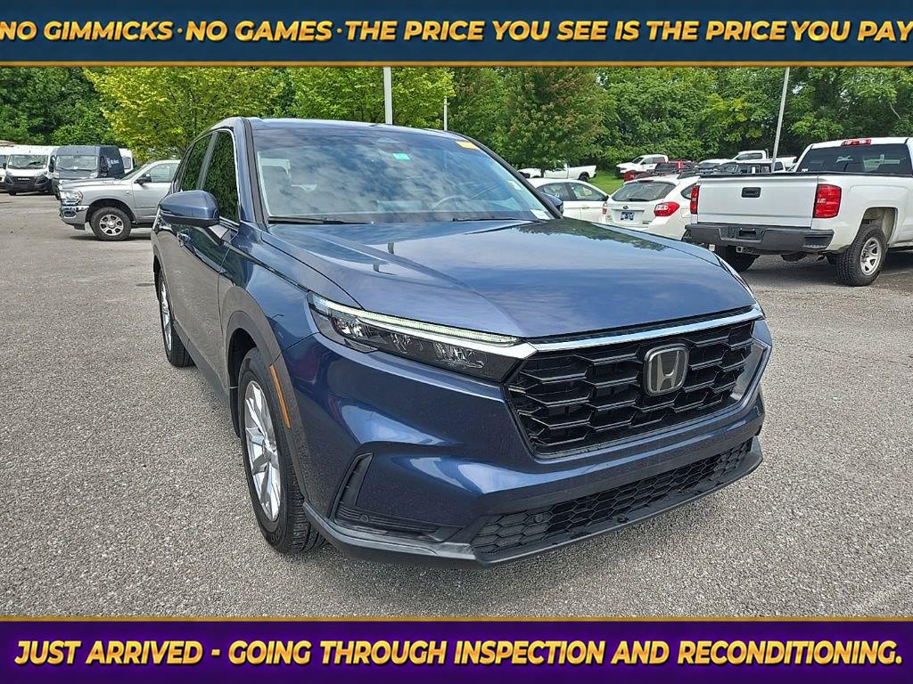 Canyon River Blue Metallic 2024 Honda CR-V SUV / Crossover Front-Wheel Drive Continuously Variable Transmission