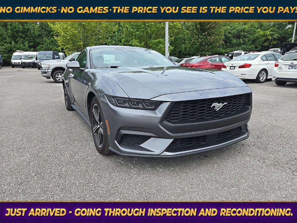 Carbonized Gray 2025 Ford Mustang Coupe Rear-Wheel Drive Automatic