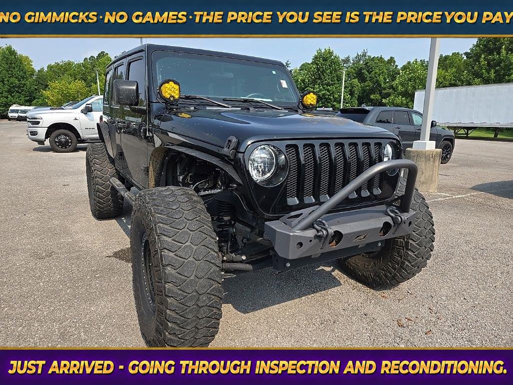 Black Clearcoat 2023 Jeep Wrangler SUV / Crossover Four-Wheel Drive 8-Speed Automatic