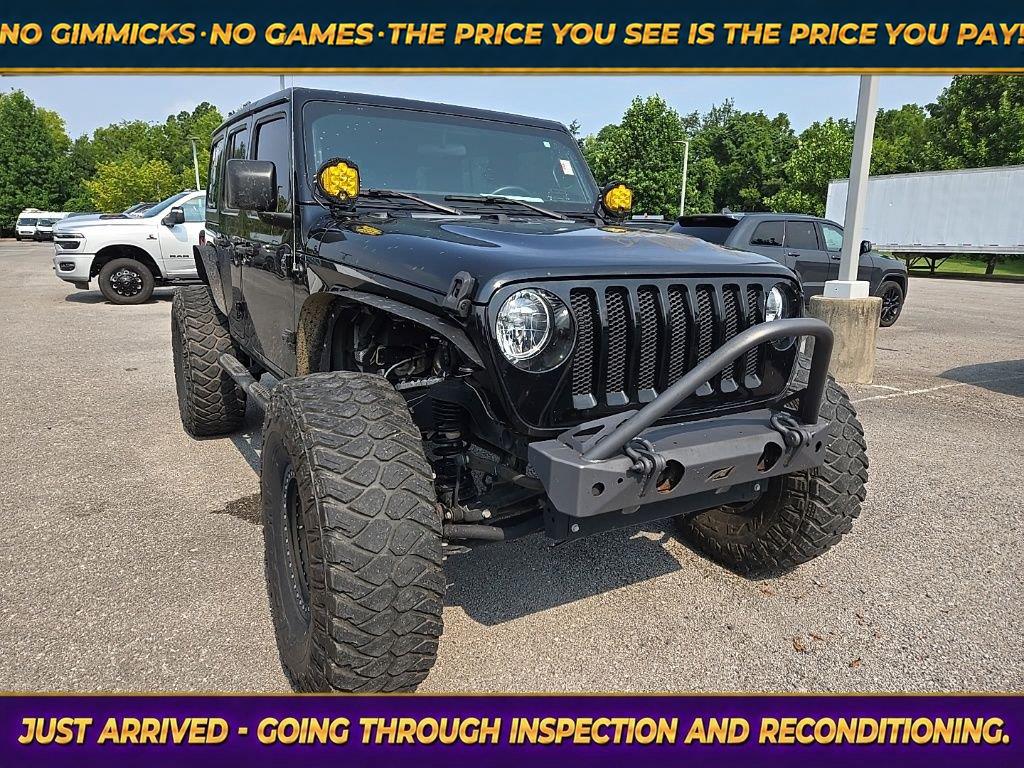 Black Clearcoat 2023 Jeep Wrangler SUV / Crossover Four-Wheel Drive 8-Speed Automatic