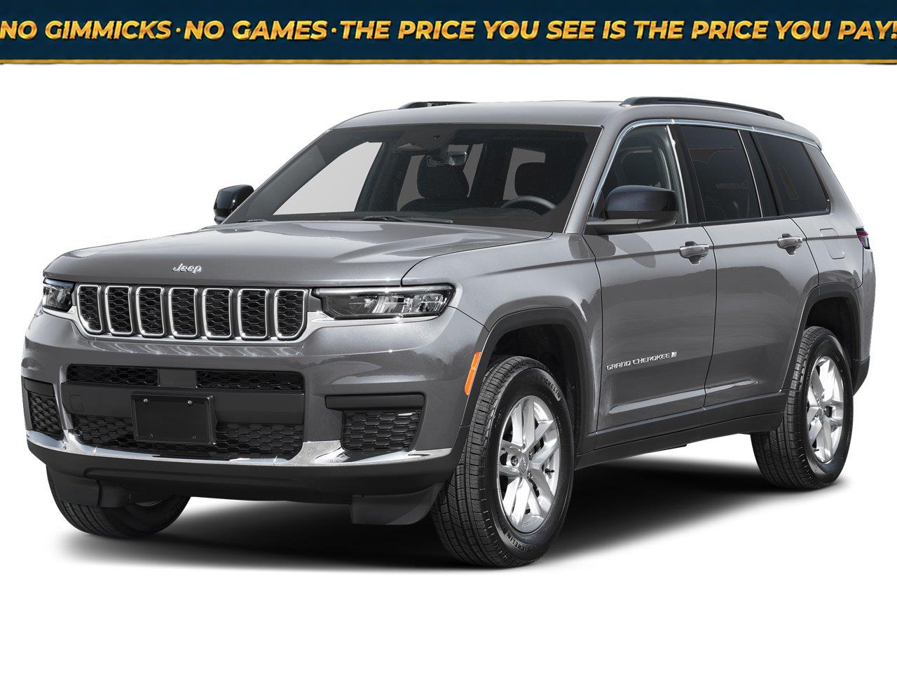 Baltic Gray Metallic Clearcoat 2026 Jeep Grand Cherokee L SUV / Crossover Four-Wheel Drive 8-Speed Automatic