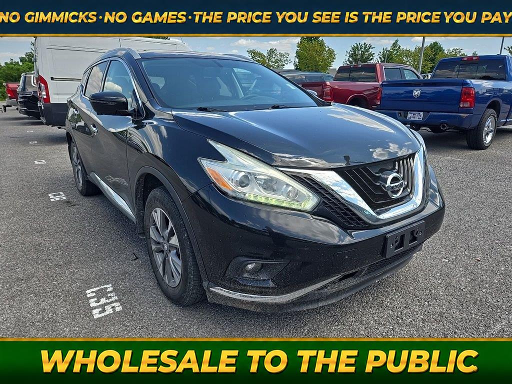 Gray (Magnetic Black Metallic) 2017 Nissan Murano SUV / Crossover All-Wheel Drive Continuously Variable Transmission