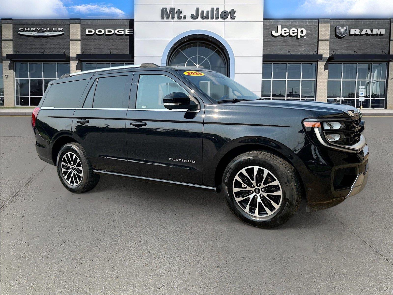 Agate Black 2025 Ford Expedition SUV / Crossover Four-Wheel Drive Automatic