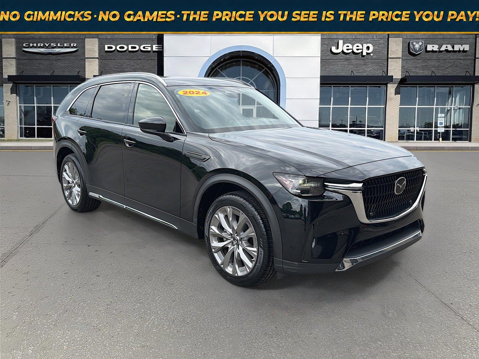 Black 2024 Mazda CX-90 SUV / Crossover  Automatic