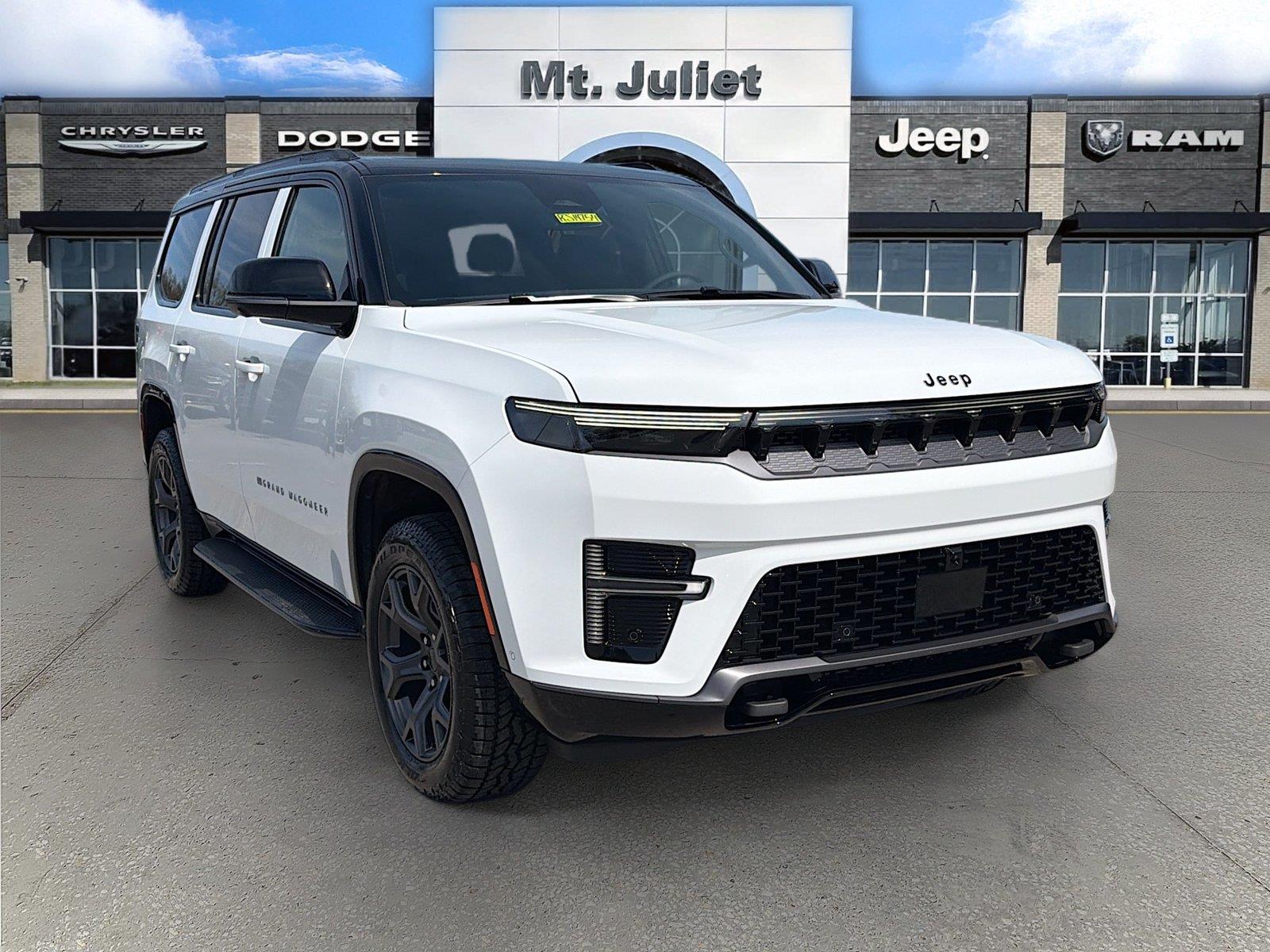 Bright White Clearcoat 2026 Jeep Grand Wagoneer SUV / Crossover Four-Wheel Drive 8-Speed Automatic
