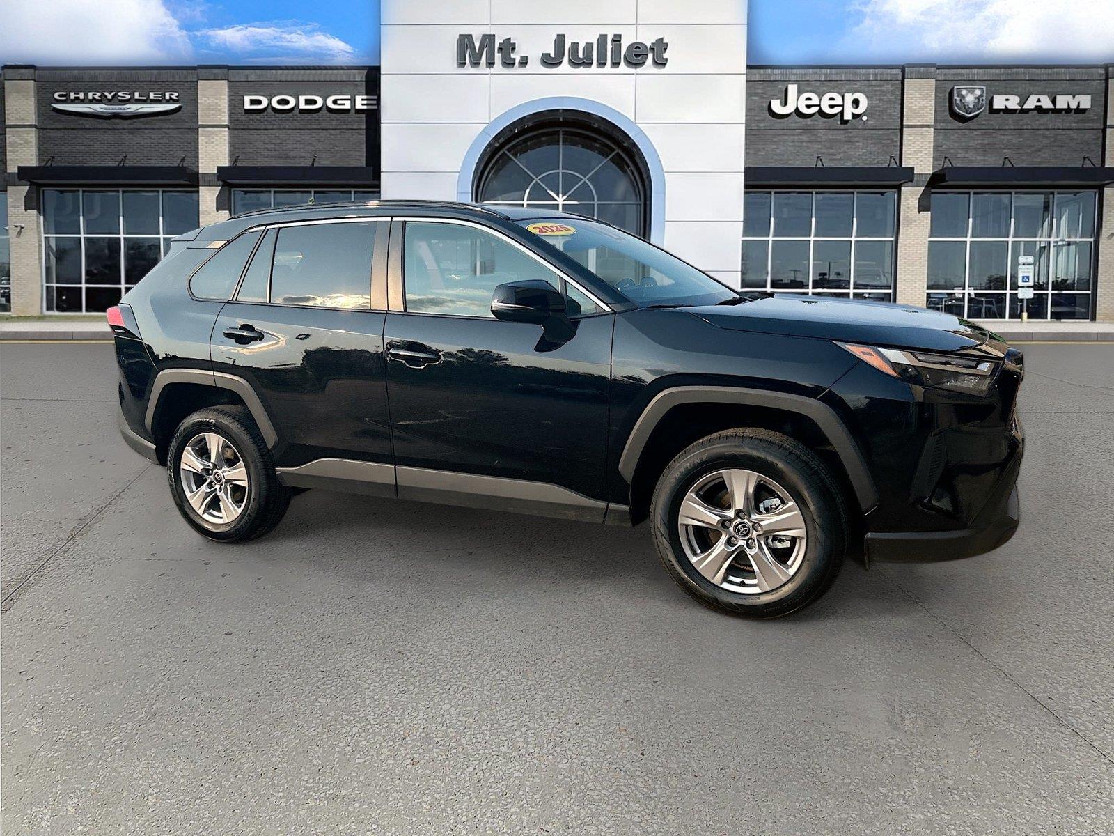 Midnight Black Metallic 2025 Toyota RAV4 SUV / Crossover Front-Wheel Drive 8-Speed Automatic