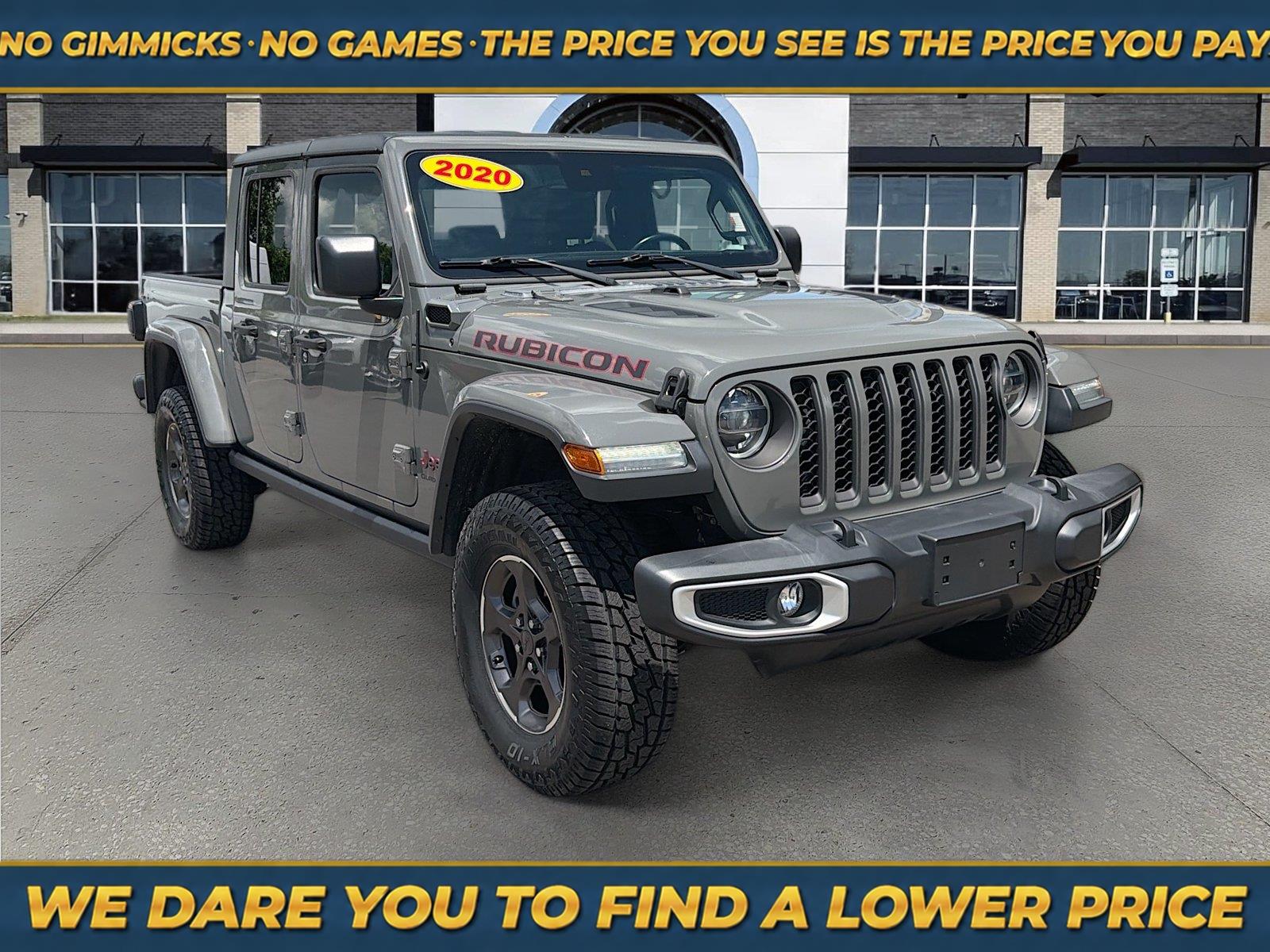  2020 Jeep Gladiator Rubicon Crew Cab 4WD   