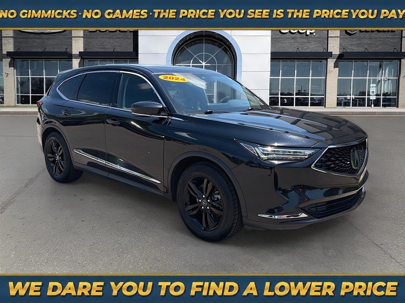 Majestic Black Pearl 2024 Acura MDX SUV / Crossover Front-Wheel Drive Automatic
