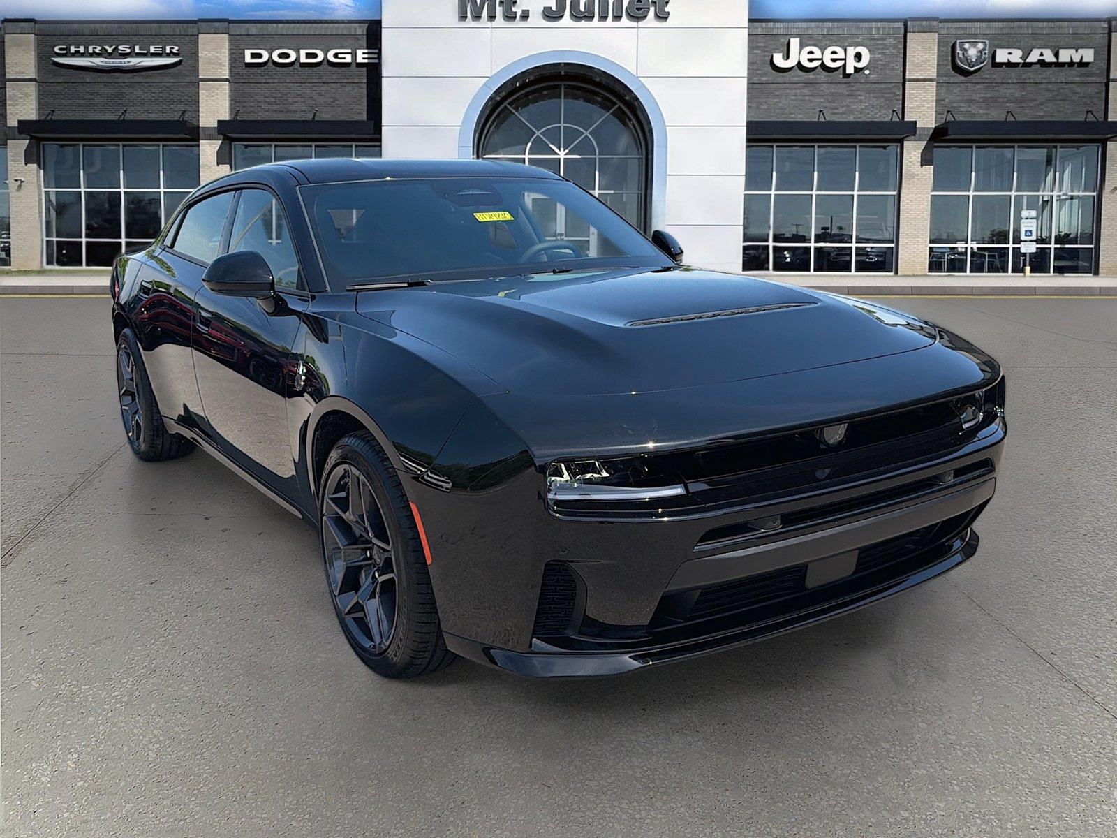 Diamond Black Crystal Pearlcoat 2026 Dodge Charger Sedan All-Wheel Drive 8-Speed Automatic
