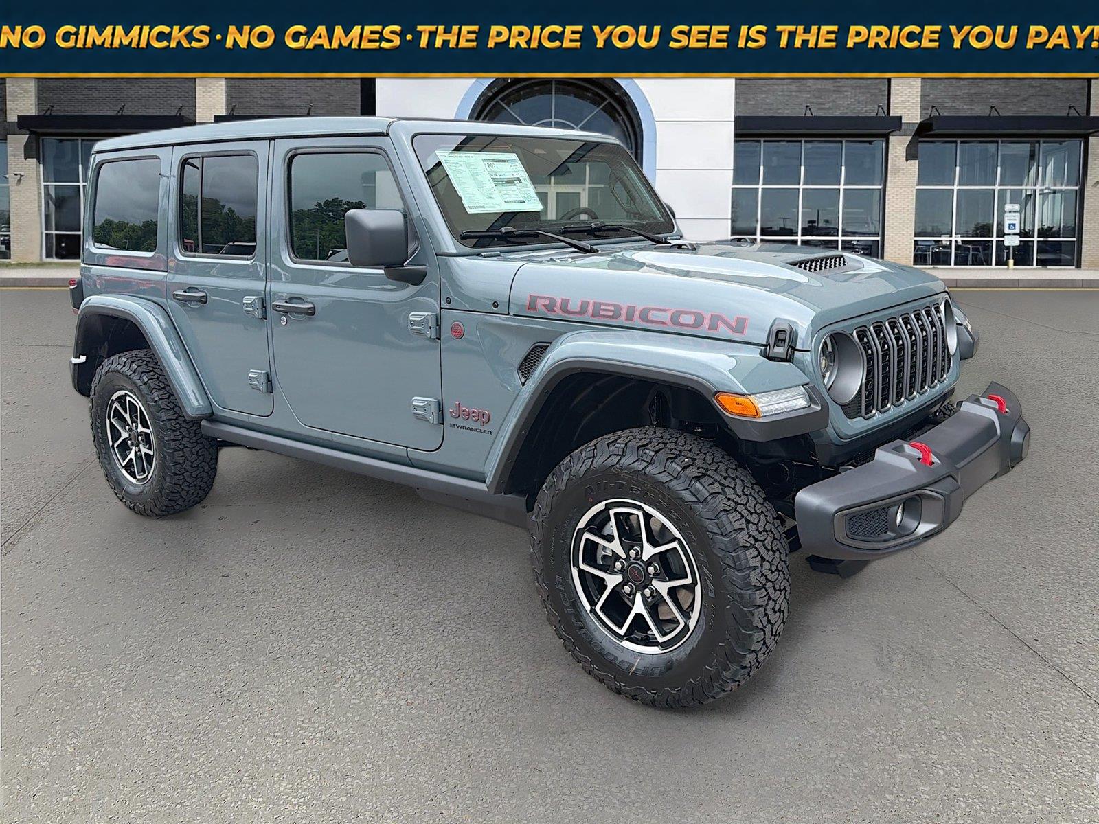 Anvil Clearcoat 2026 Jeep Wrangler SUV / Crossover Four-Wheel Drive 8-Speed Automatic