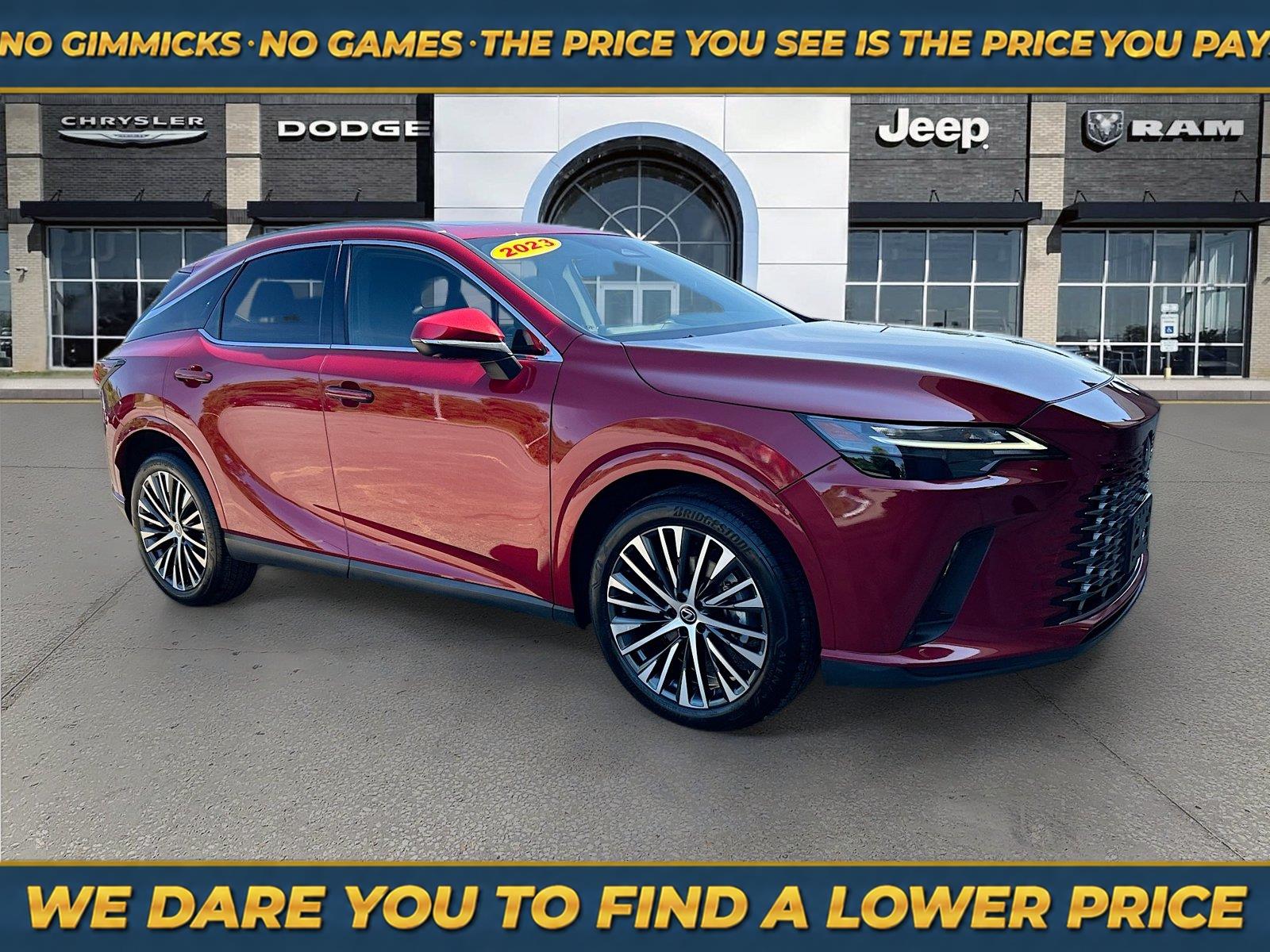 Matador Red Mica 2023 Lexus RX SUV / Crossover Front-Wheel Drive Automatic