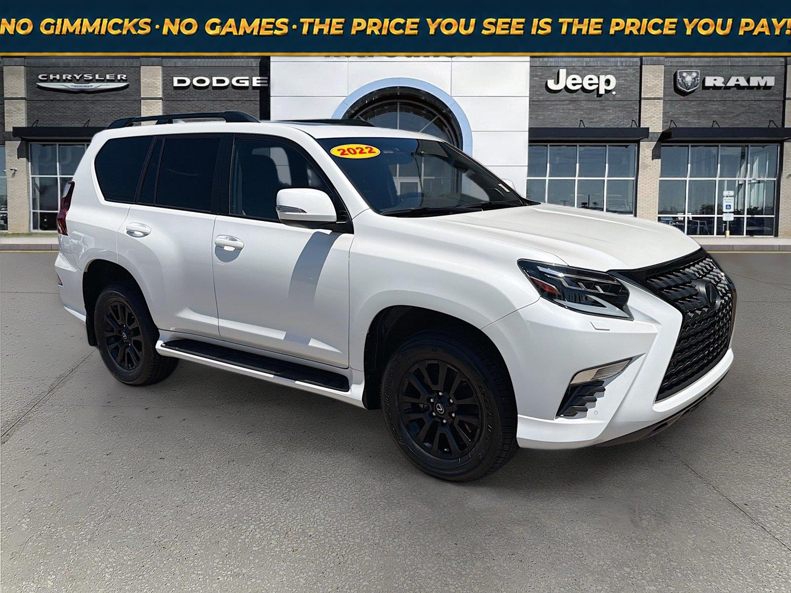 Starfire Pearl 2022 Lexus GX SUV / Crossover All-Wheel Drive 6-Speed Automatic