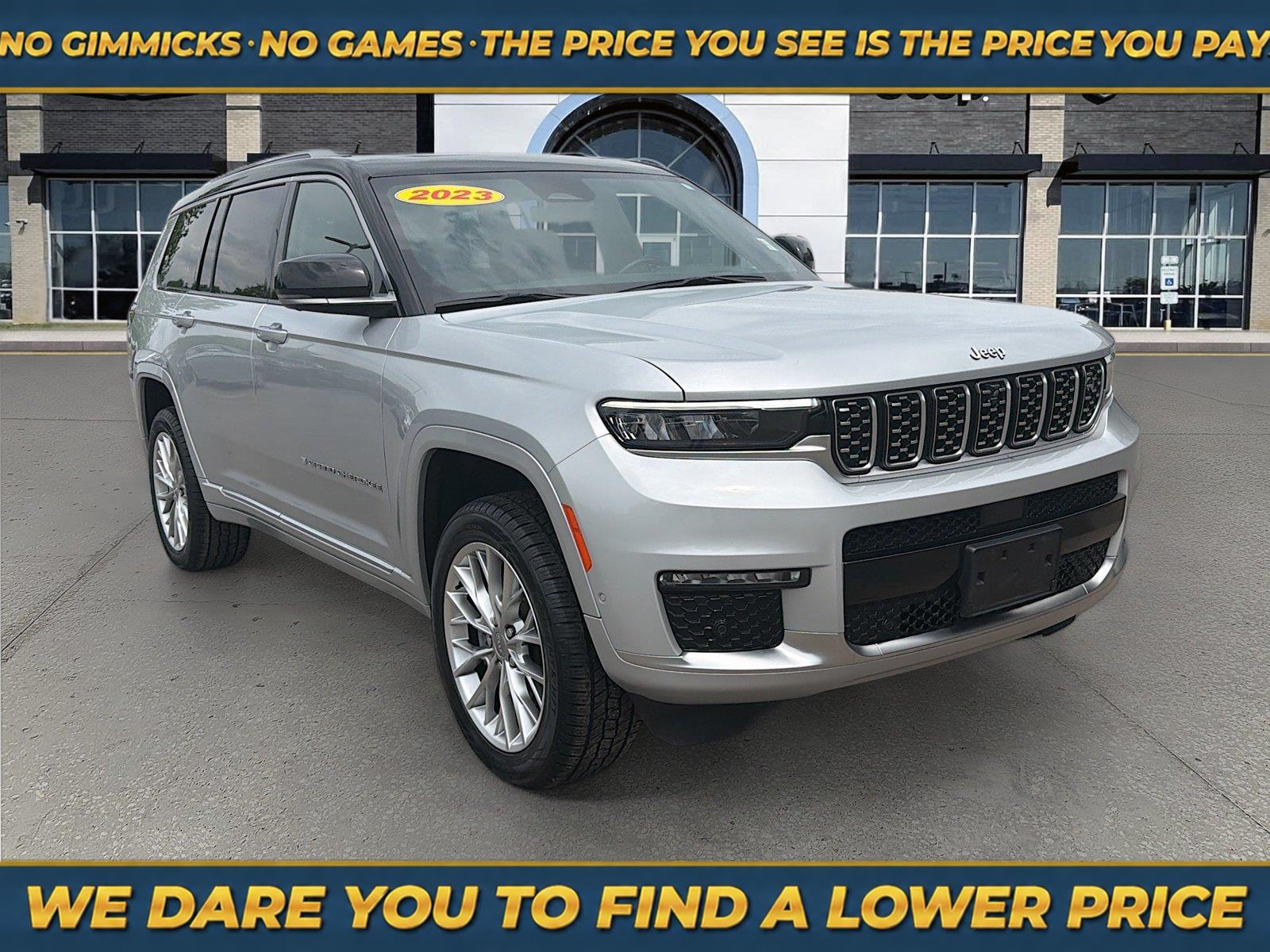 Silver Zynith 2023 Jeep Grand Cherokee L SUV / Crossover Four-Wheel Drive 8-Speed Automatic