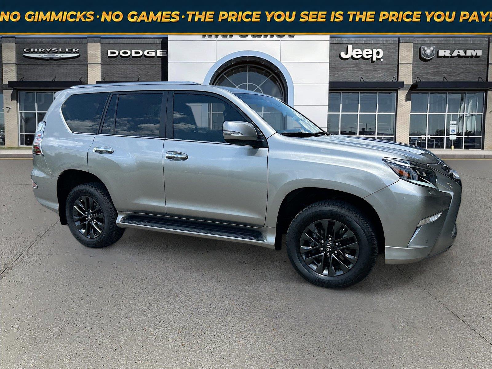 Atomic Silver 2023 Lexus GX SUV / Crossover All-Wheel Drive Automatic