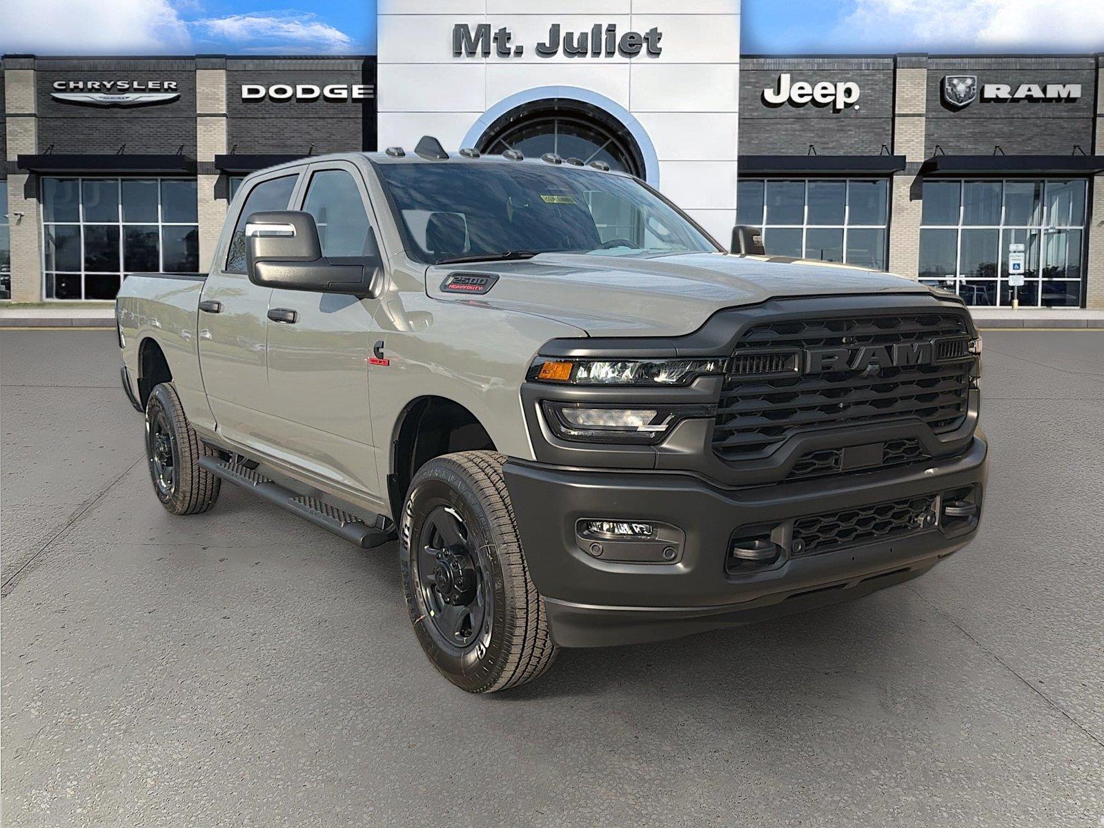 Ceramic Gray Clearcoat 2026 RAM 2500 Pickup Truck Four-Wheel Drive 8-Speed Automatic
