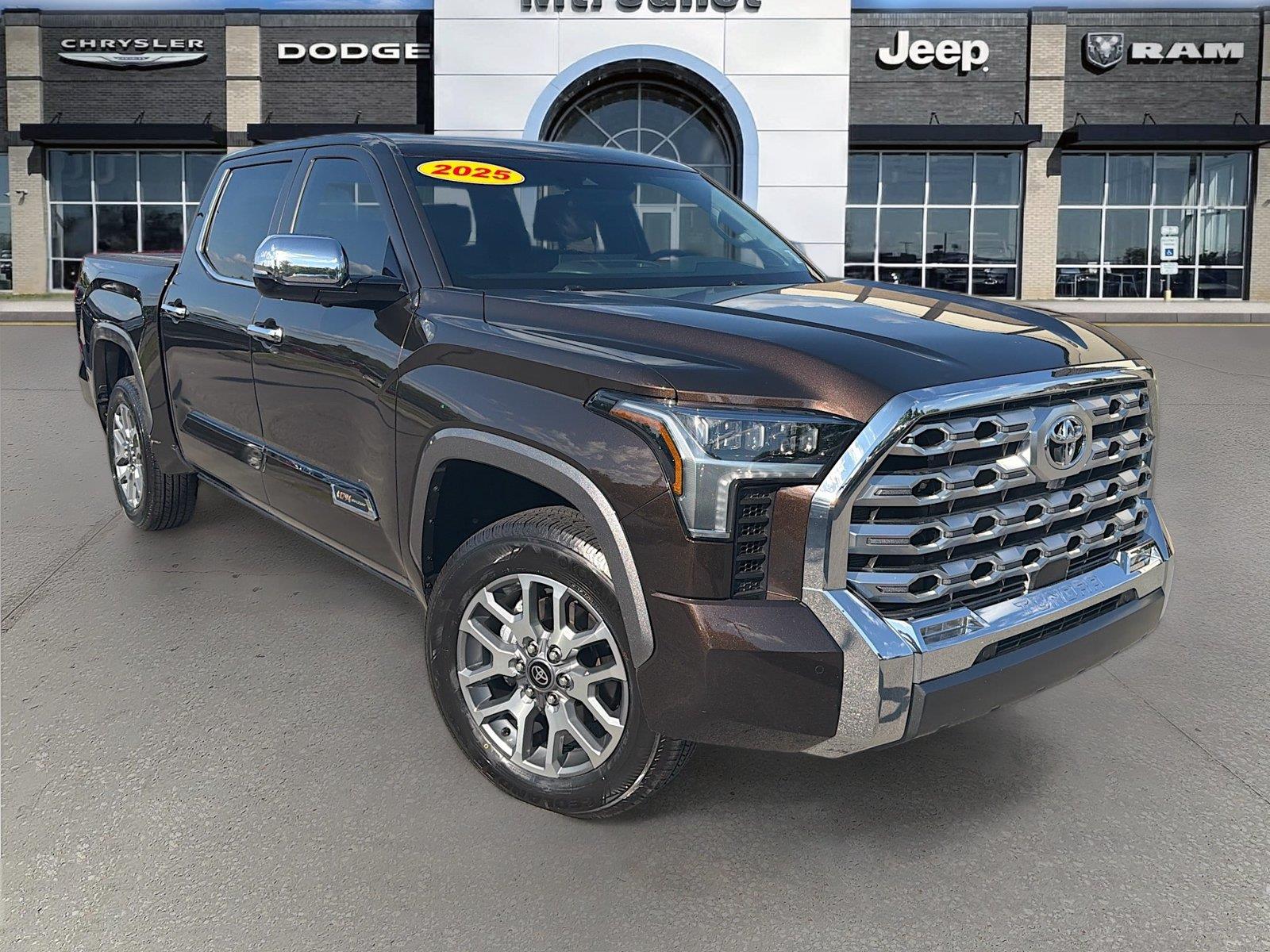 Smoked Mesquite 2025 Toyota Tundra Pickup Truck Four-Wheel Drive Automatic