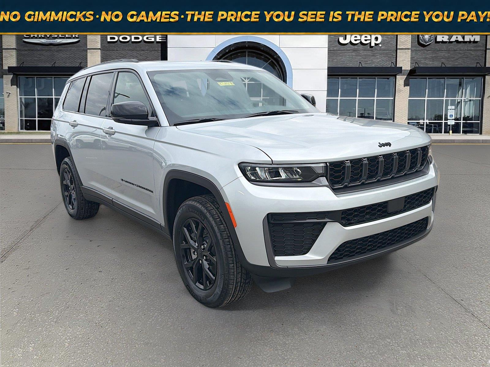 Silver Zynith 2026 Jeep Grand Cherokee L SUV / Crossover Four-Wheel Drive 8-Speed Automatic
