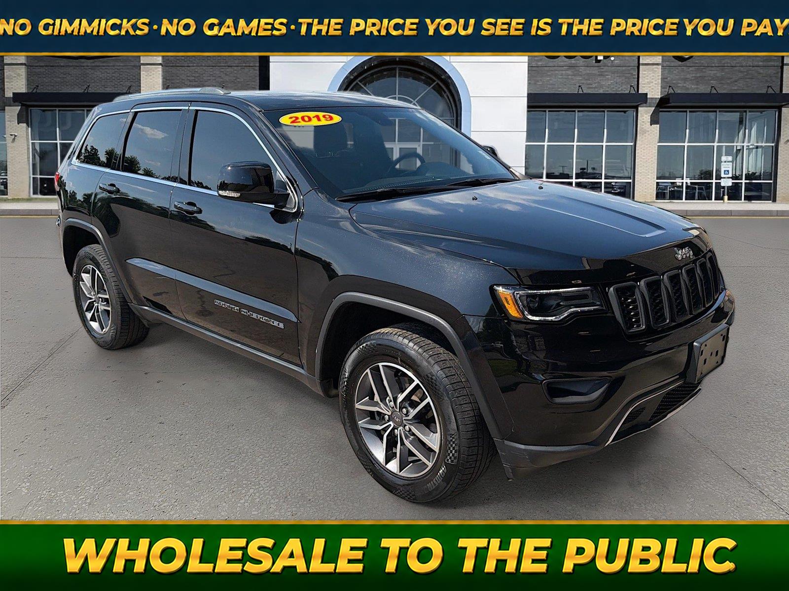 2019 Jeep Grand Cherokee Negro (Diamond Black Crystal Pearlcoat) SUV/Crossover Todo terreno 8 velocidades Automática