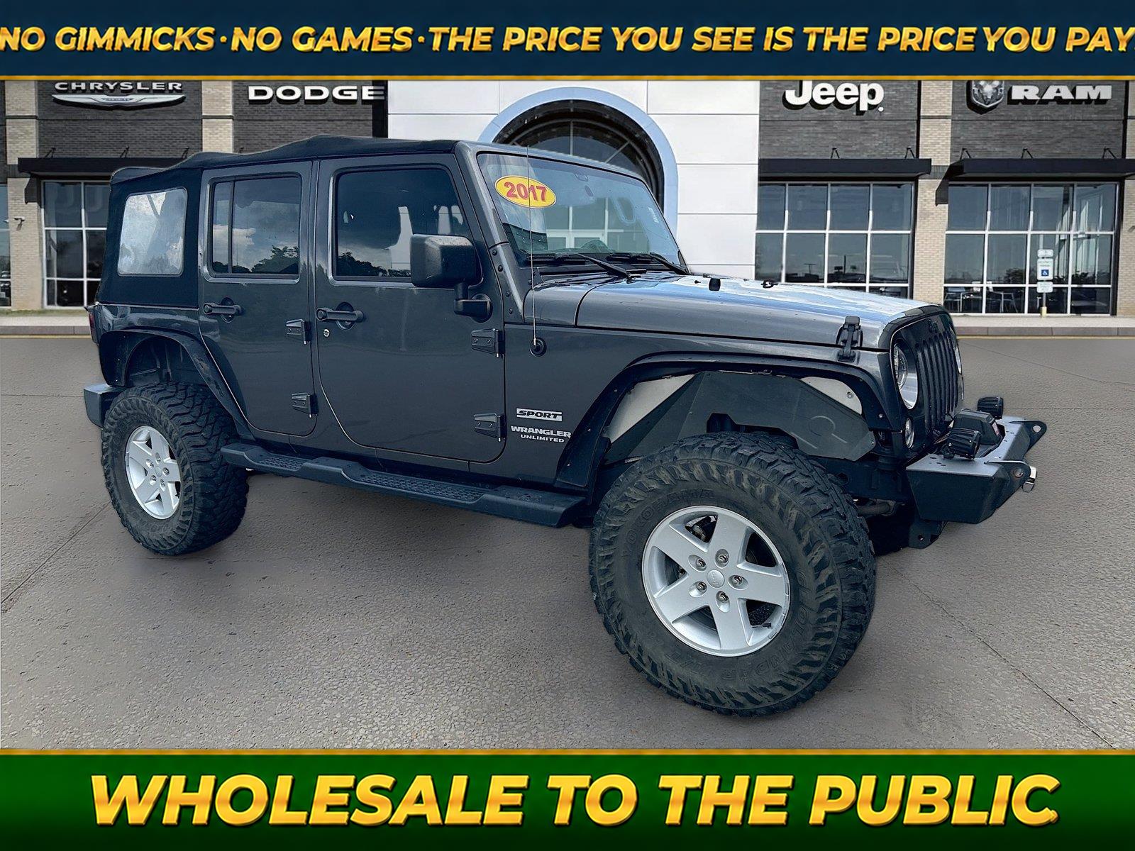 2017 Jeep Wrangler Unlimited Sport 4WD