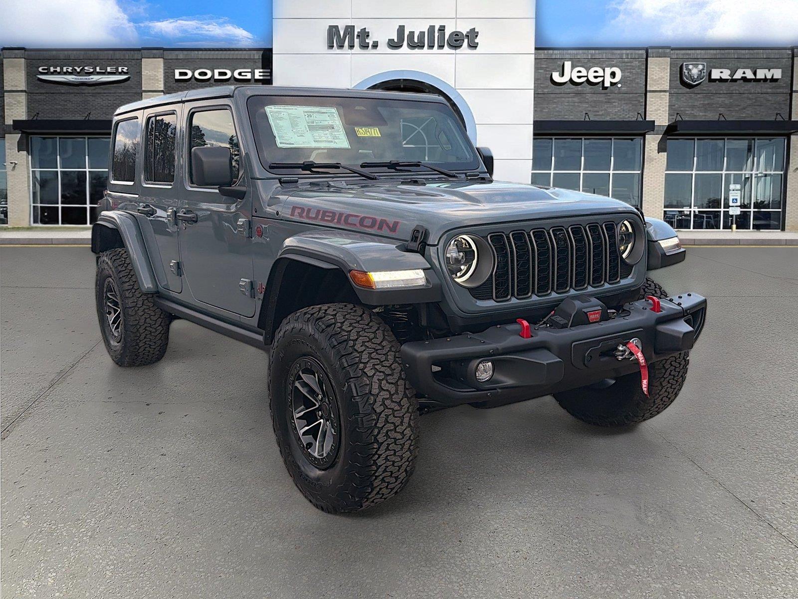 Anvil Clear Coat 2026 Jeep Wrangler SUV / Crossover Four-Wheel Drive 8-Speed Automatic