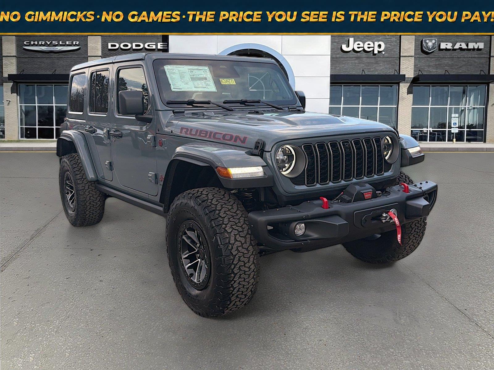 Anvil Clearcoat 2026 Jeep Wrangler SUV / Crossover Four-Wheel Drive 8-Speed Automatic