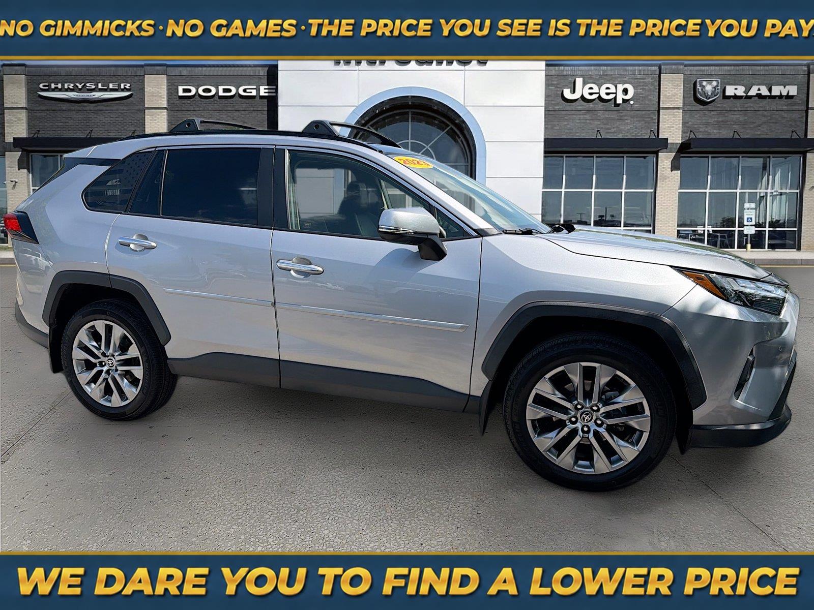 Silver Sky Metallic 2023 Toyota RAV4 SUV / Crossover All-Wheel Drive 8-Speed Automatic