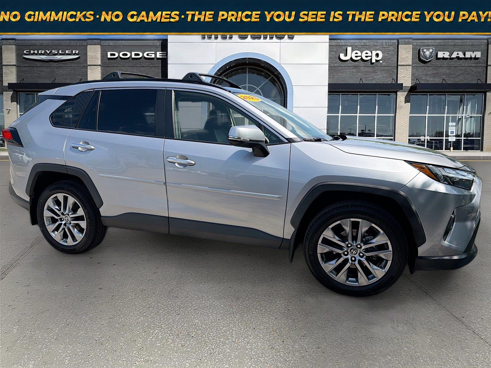 Silver Sky Metallic 2023 Toyota RAV4 SUV / Crossover All-Wheel Drive 8-Speed Automatic