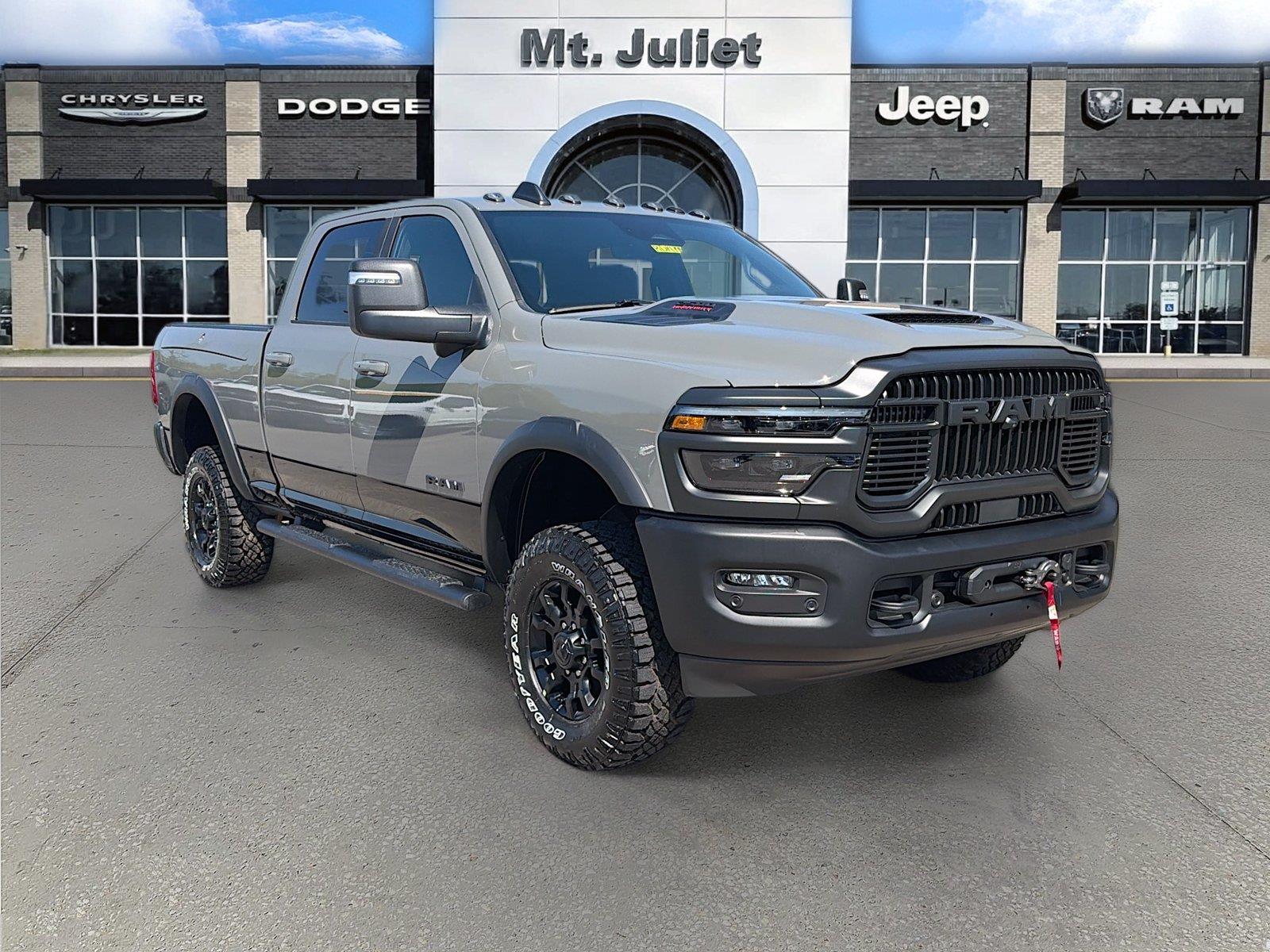 Ceramic Gray Clearcoat 2026 RAM 2500 Pickup Truck Four-Wheel Drive 8-Speed Automatic