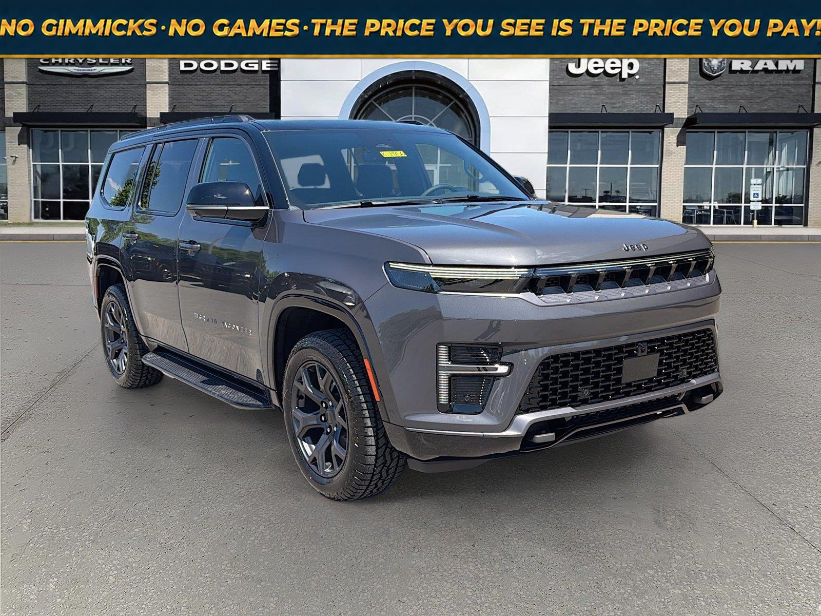 Baltic Gray Metallic Clearcoat 2026 Jeep Grand Wagoneer SUV / Crossover Four-Wheel Drive 8-Speed Automatic