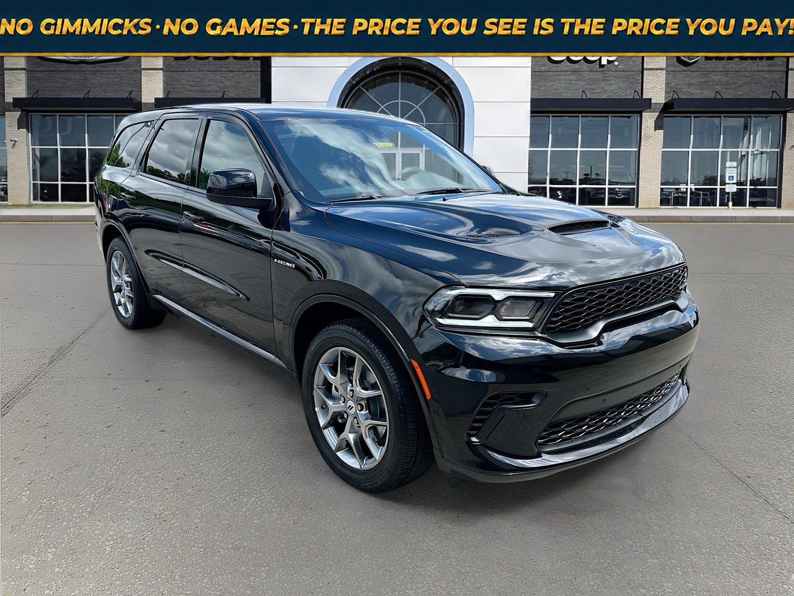 DB Black Clearcoat 2026 Dodge Durango SUV / Crossover All-Wheel Drive 8-Speed Automatic