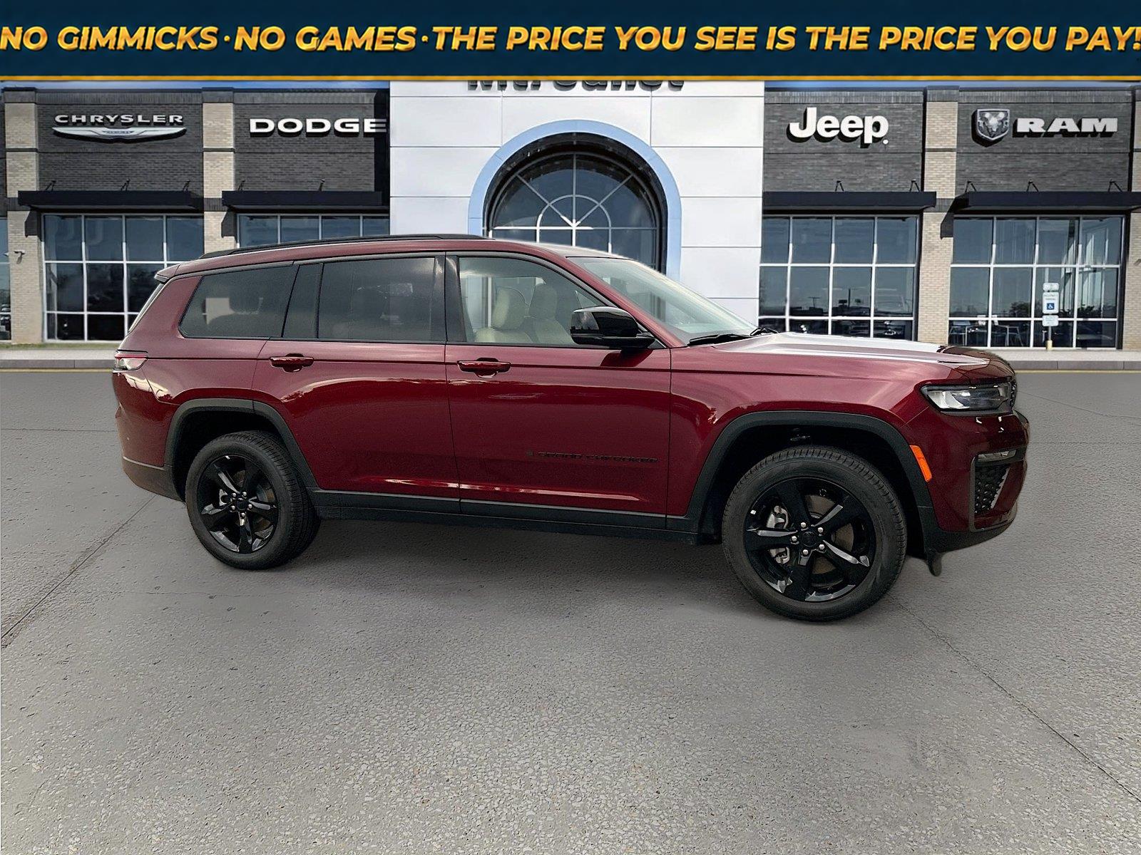 Velvet Red Pearlcoat 2026 Jeep Grand Cherokee L SUV / Crossover Four-Wheel Drive 8-Speed Automatic