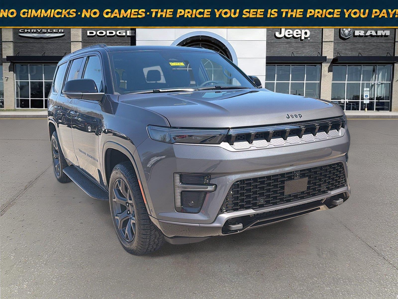 Baltic Gray Metallic Clearcoat 2026 Jeep Grand Wagoneer SUV / Crossover Four-Wheel Drive 8-Speed Automatic