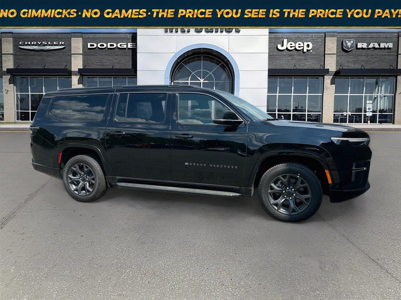 High Gloss Black 2026 Jeep Grand Wagoneer L SUV / Crossover Four-Wheel Drive 8-Speed Automatic